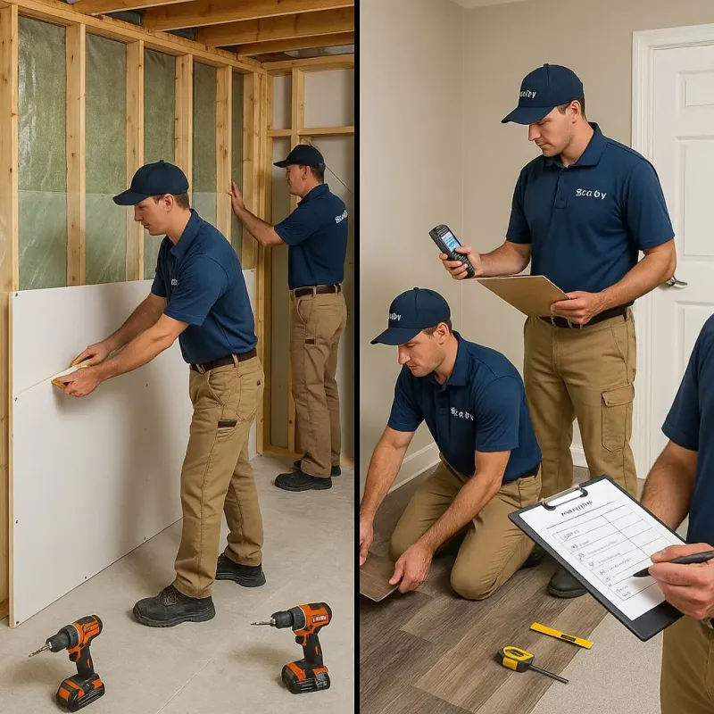 Repairs and Reconstruction process in South Amboy, NJ