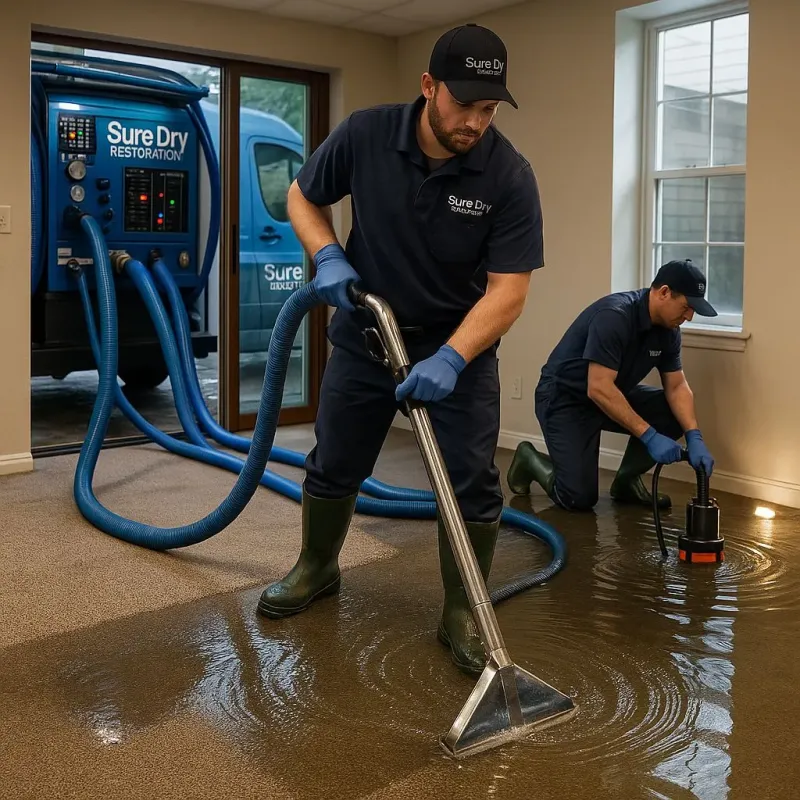 Water Extraction and Removal process in South Amboy, NJ